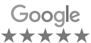 Google logo with a four-star rating.